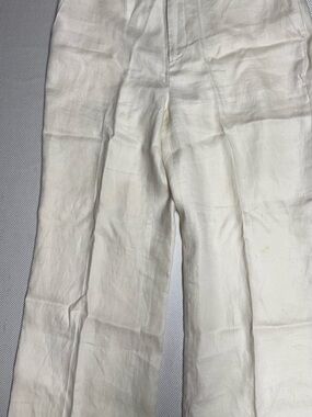 Ralph Lauren Men's Cream Linen Pants